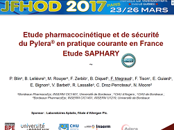 Etude pharmacocinétique et de sécurité du Pylera en pratique courante en France : étude SAPHARY Etude pharmacocinétique et de sécurité du Pylera en pratique courante en France : étude SAPHARY