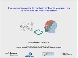 Etudes des mécanismes de régulation centrale de la douleur : apport de la recherche fondamentale Etudes des mécanismes de régulation centrale de la douleur : apport de la recherche fondamentale