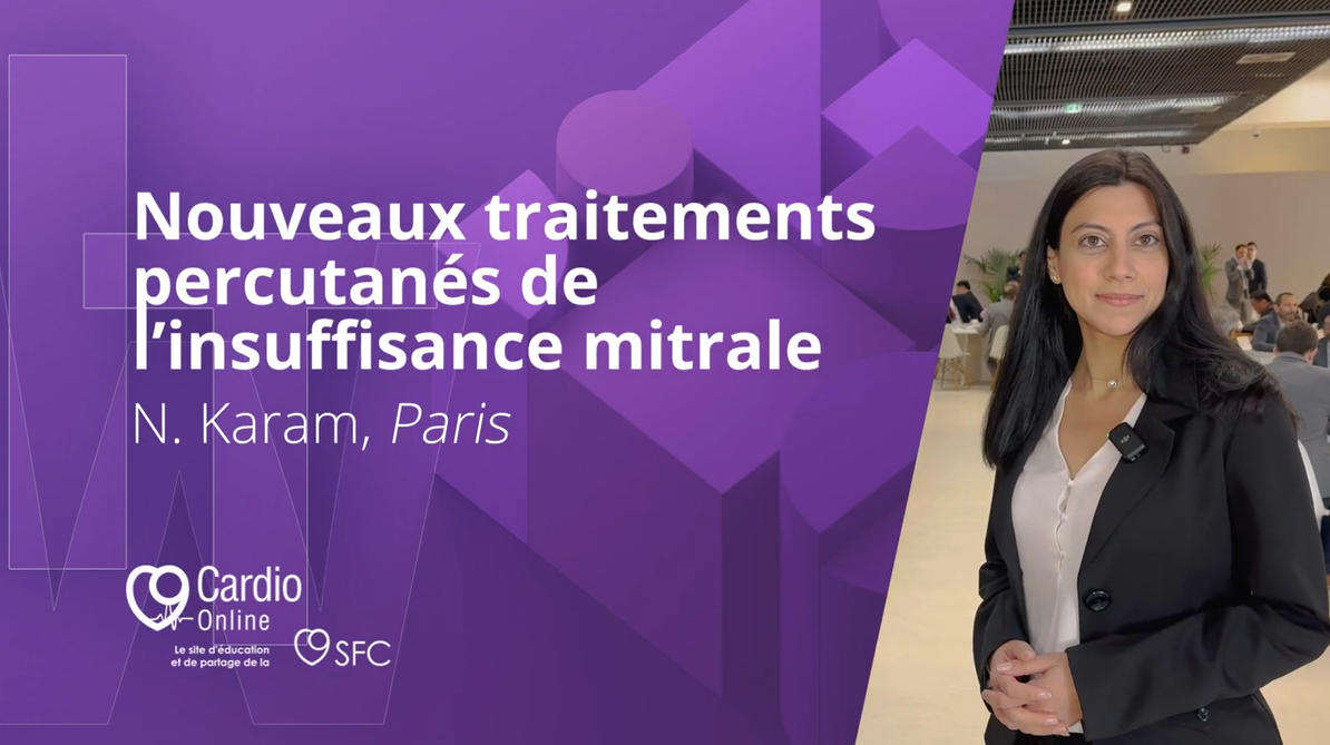 EuroPCR 2023 -  Nouveaux traitements percutanÃ©s de lâinsuffisance mitrale au congrÃ¨s EuroPCR 2023