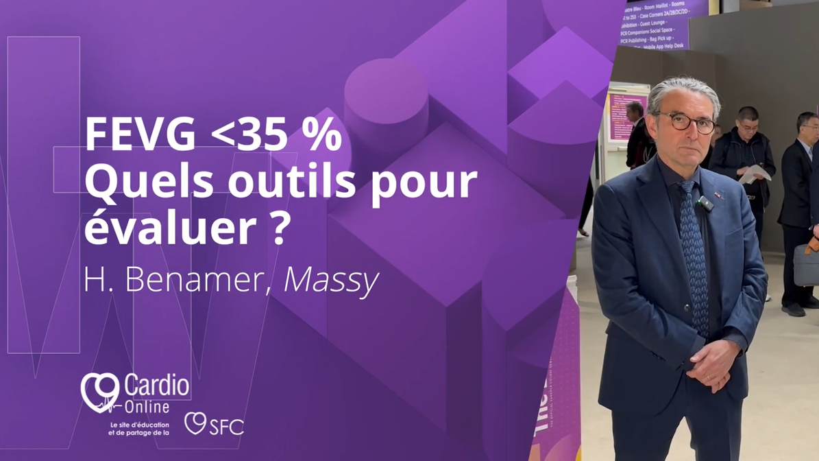 EuroPCR 2023 - REVIVED-BCIS : effet de la viabilité du myocarde, de la récupération fonctionnelle et de l'ICP