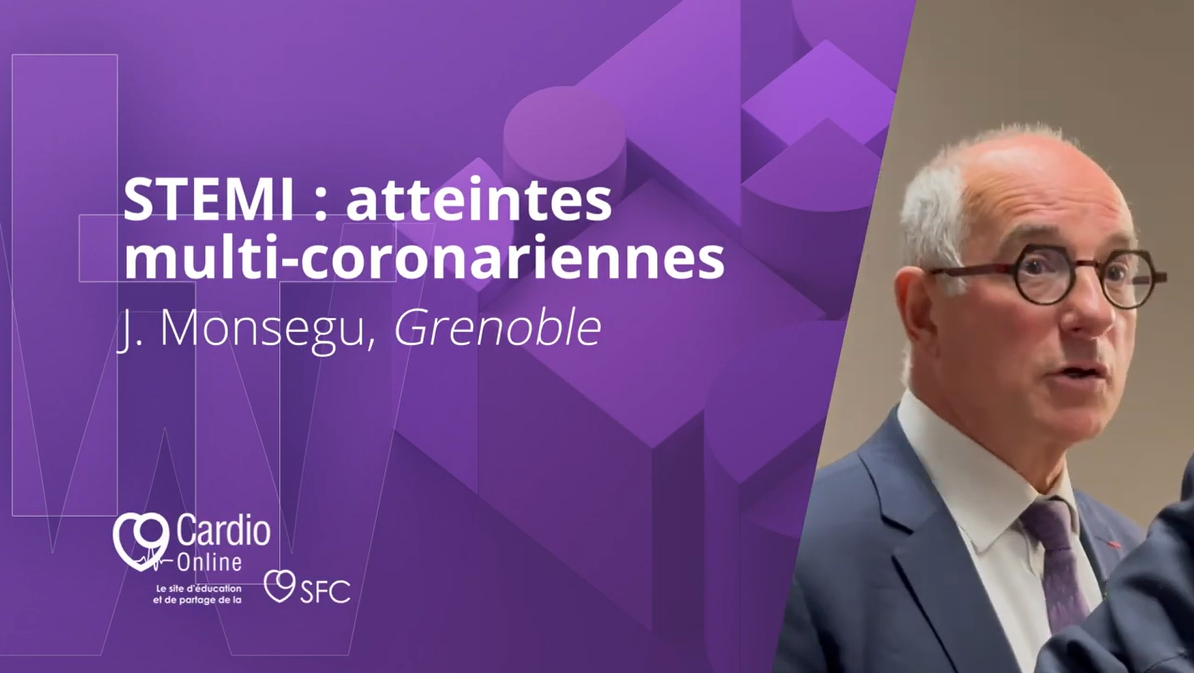 EuroPCR 2023 - STEMI : atteintes multi coronariennes