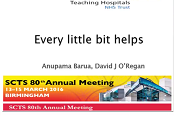 Every little bit helps