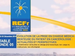 Evolution de la prise en charge médicamenteuse du patient en cancérologie. Amélioration de la prise en charge pharmaceutique, bon usage du médicament, lien ville-hôpital