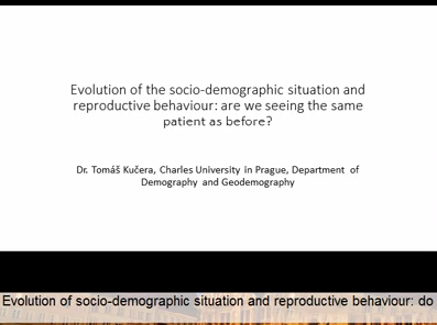 Evolution of socio-demographic situation and reproductive behaviour: do we see the same patient as before? Evolution of socio-demographic situation and reproductive behaviour: do we see the same patient as before?