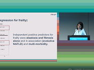 Evolutive NAFLD predicts frailty in people living with HIV (PLWH)