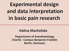Experimental design and data interpretation in basic pain research Experimental design and data interpretation in basic pain research