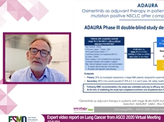 Expert video report on lung cancer from ASCO 2020