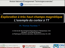 Exploration à très haut champs magnétique