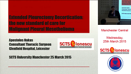 Extended pleurectomy decortication