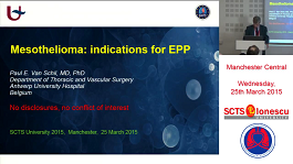 Extrapleural pneumonectomy indications