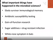 FDA standards for AST, GOF experimental policy change, and Ebola survivor memory FDA standards for AST, GOF experimental policy change, and Ebola survivor memory