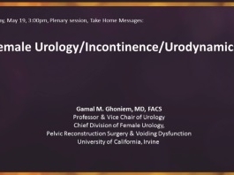 Urologie, l'incontinence, et urodynamique de la femme
