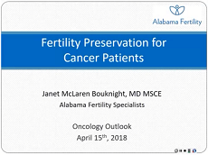 Fertility Preservation for Women's Cancers Fertility Preservation for Women's Cancers