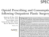 Fighting the Opioid Epidemic Together. Plastic Surgery Hot Topics with Rod J. Rohrich, MD Fighting the Opioid Epidemic Together. Plastic Surgery Hot Topics with Rod J. Rohrich, MD