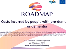 Filipa Landeiro: Costs incurred by people with pre-dementia or dementia Filipa Landeiro: Costs incurred by people with pre-dementia or dementia