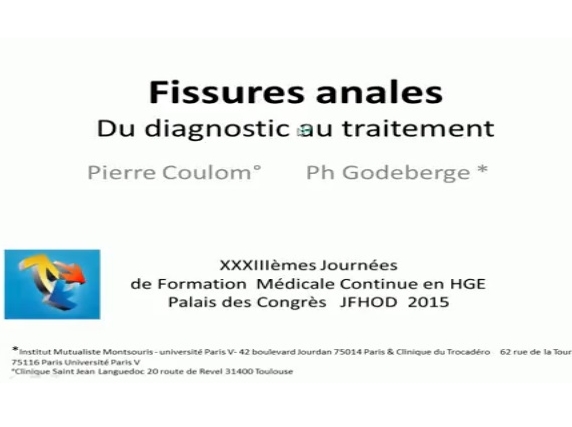 Fissures anales : du diagnostic au traitement (2)