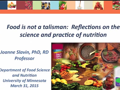 Food is not a talisman :  Reflections on the science and practice of nutrition Food is not a talisman :  Reflections on the science and practice of nutrition