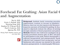 Forehead Fat Grafting for Asians. Plastic Surgery Hot Topics with Rod J. Rohrich, MD Forehead Fat Grafting for Asians. Plastic Surgery Hot Topics with Rod J. Rohrich, MD