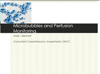 Gaseous micro-emboli and perfusion monitoring