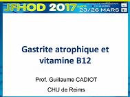 Gastrite atrophique et vitamine B12