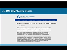 Gene Therapy Using Lentiviral Vector Mediated Gene Addition - An Update from the Clinic Gene Therapy Using Lentiviral Vector Mediated Gene Addition - An Update from the Clinic