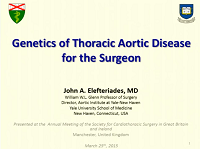 Genetics for the surgeons