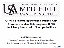 Germline pharmacogenomics Germline pharmacogenomics