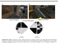 Glaucoma Disability During Virtual Reality (VR) City Navigation Glaucoma Disability During Virtual Reality (VR) City Navigation