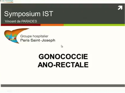 Gonococcie Ano-Rectale
