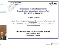 Grossesse et développement : les cohortes françaises mère-enfant PELAGIE et TIMOUN Grossesse et développement : les cohortes françaises mère-enfant PELAGIE et TIMOUN