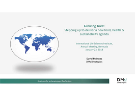 Growing Trust: Delivering on a New Food, Health & Sustainability Agenda