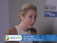Gun violence prevention with Sarah Tofte at APHA 2017