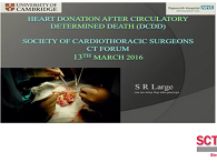 Heart donation after circulatory determined death (DCDD)