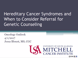 Hereditary cancer syndromes Hereditary cancer syndromes