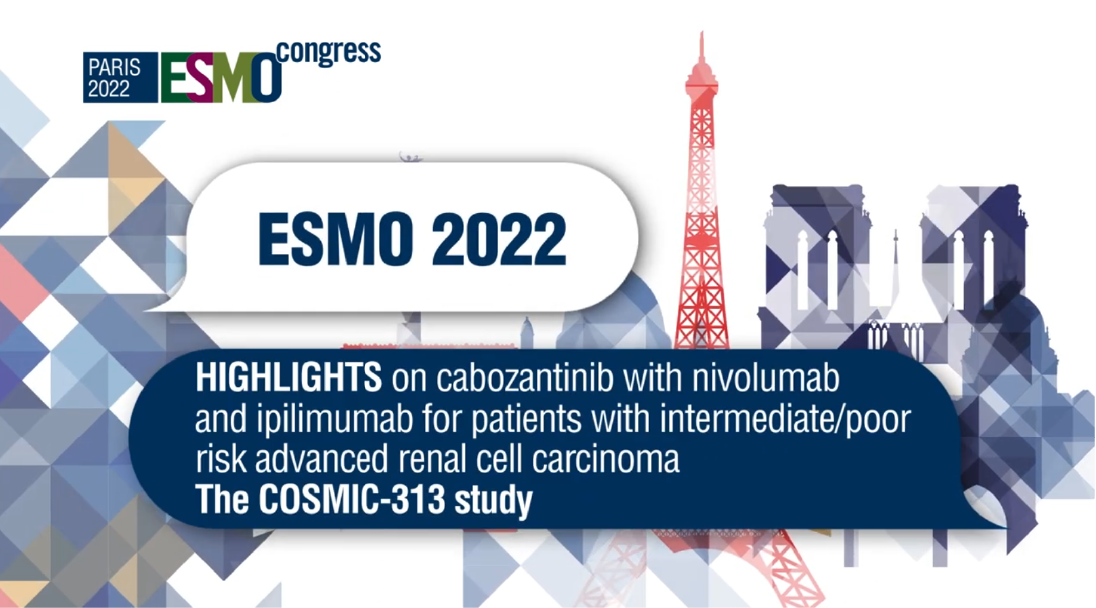 Highlights on cabozantinib with nivo and ipi for intermediate_poor risk adv. RCC_COSMIC-313 Highlights on cabozantinib with nivo and ipi for intermediate_poor risk adv. RCC_COSMIC-313