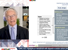 Highlights on maintenance olaparib in ovarian cancer previously treated with PARPi Highlights on maintenance olaparib in ovarian cancer previously treated with PARPi
