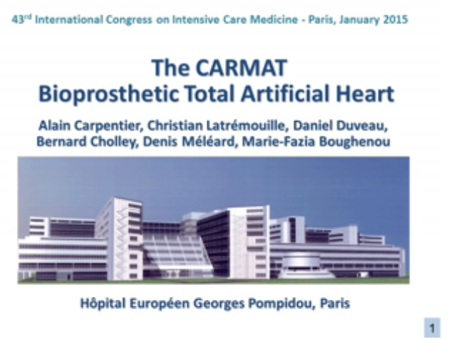 Histoire du coeur artificiel - 2015