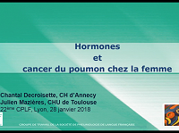 Hormones et cancer du poumon chez la femme