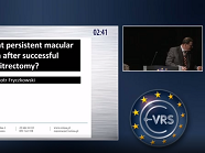 How to Treat Persistent Macular Edema After Successful Vitrectomy ?