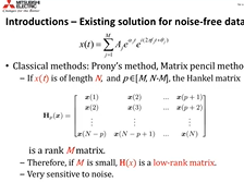 [ICASSP 2020] Robust Parameter Estimation oOf Contaminated Damped Exponentials
