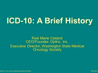 ICD-10: a brief history ICD-10: a brief history