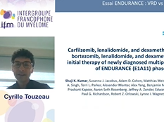 IFM Webinar: First Line therapy - Cyrille TOUZEAU