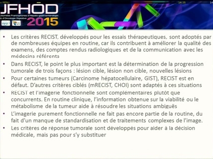 Imagerie en cancérologie : au-delà des critères RECIST