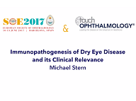 Immunopathogenesis of Dry Eye Disease and its Clinical Relevance, Michael Stern Immunopathogenesis of Dry Eye Disease and its Clinical Relevance, Michael Stern