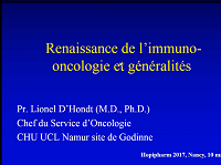 Immunothérapie du cancer