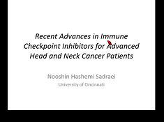 Immunotherapy and Checkpoint Inhibitors in Recurrent and Metastatic Head and Neck Cancer Immunotherapy and Checkpoint Inhibitors in Recurrent and Metastatic Head and Neck Cancer