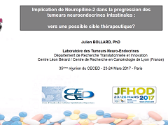 Implication de la neuropiline-2 dans la progression des tumeurs neuroendocrines intestinales : vers une possible cible thérapeutique ?