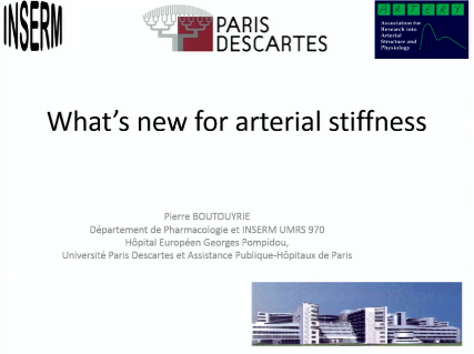 Importance de la rigidite arterielle pour le cardiologue