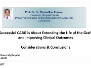 Improving clinical outcomes post cabg surgery - EACTS 2016 Improving clinical outcomes post cabg surgery - EACTS 2016