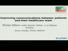 Improving communications between patients and their healthcare team